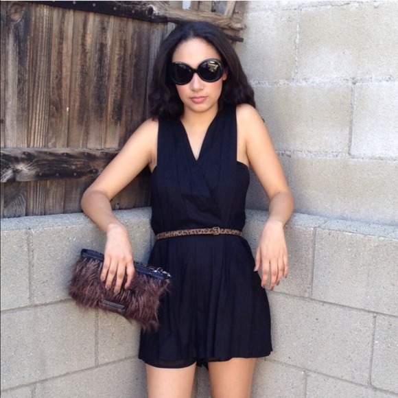Faux Fur Clutch