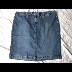Motherhood Maternity Medium Jean Skirt