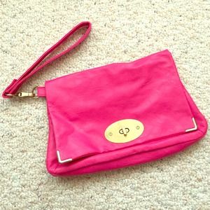 Hot Pink Clutch