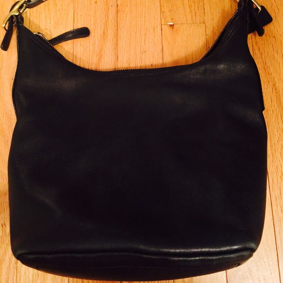 Authentic Coach Black Leather!