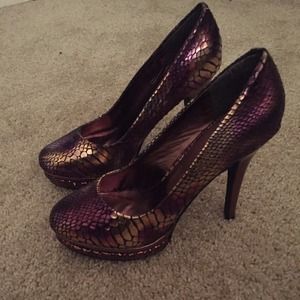 Wild Rose Iridescent Heel