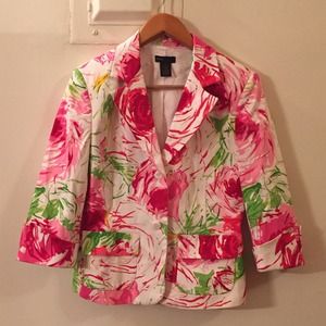 Floral Blazer