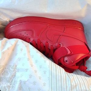Nike AF1 Red hightop