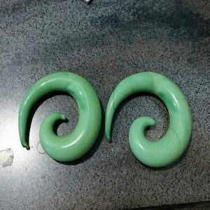 Bundled.  Handmade glass gauges