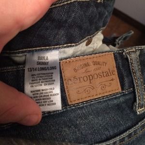 Juniors skinny jeans- Aeropostale