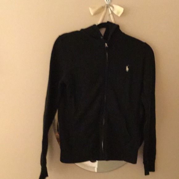 Black Ralph Lauren Hoodie--on hold--