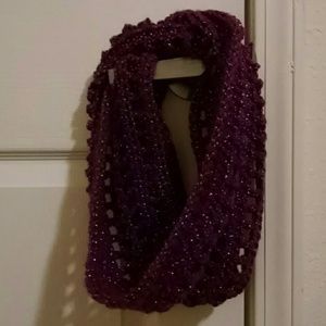 Maroon Infinity Scarf