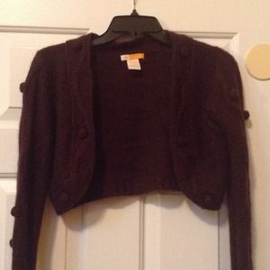 Brown sweater