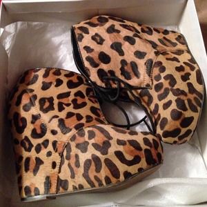 Steve Madden Animal Print Bootie