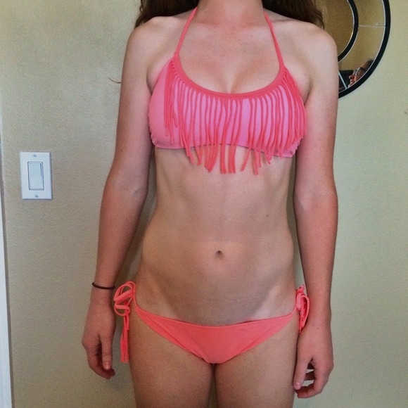 Xhiliration Fring bathing suit