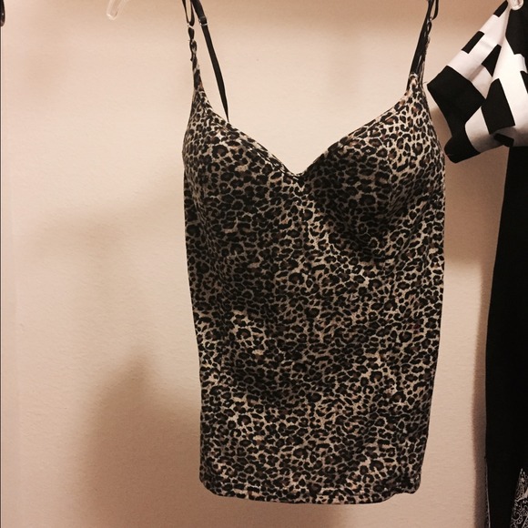 Cheetah print padded Cani