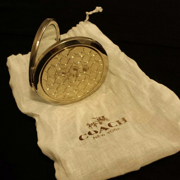 Coach compact mirror