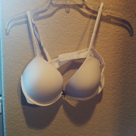 White Gilly Hicks Push Up Bra