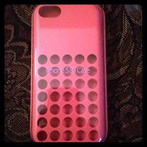 Pink Apple IPhone 5c Case