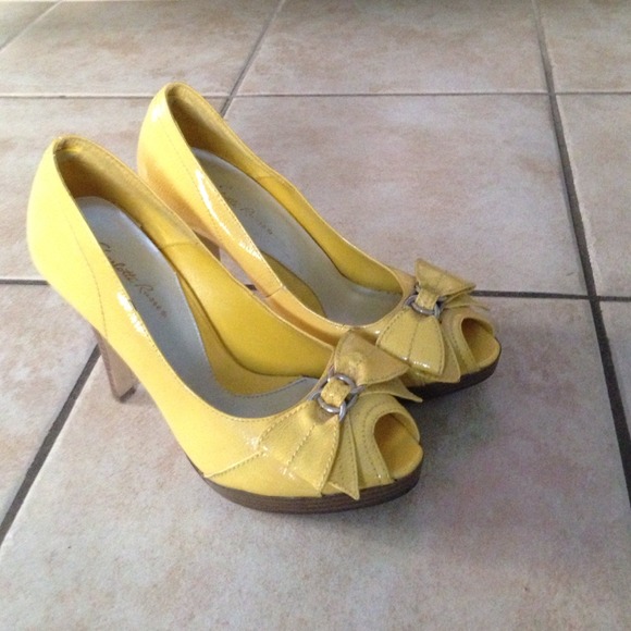 Yellow heels