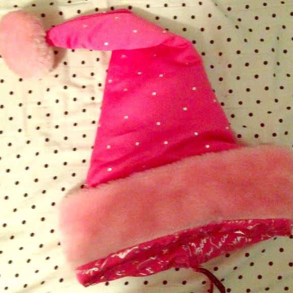 Victoria's Secret Santa Hat! Sexy and pink! ⛄️💗💋