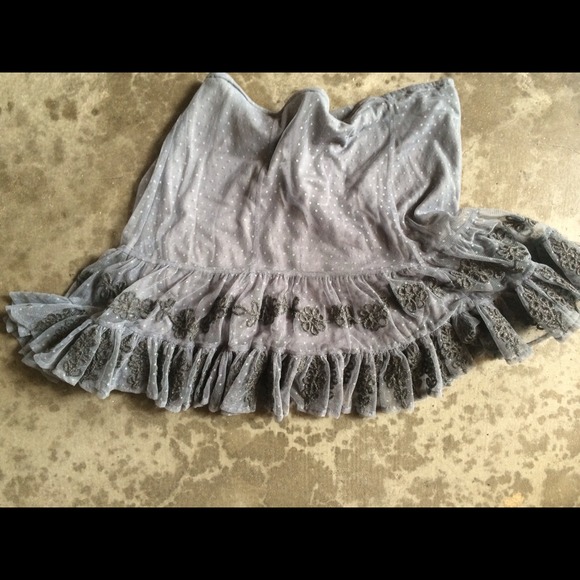 Free People lace skirt