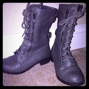 Soda Grey Boots