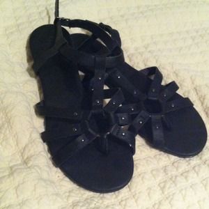 Black sandals