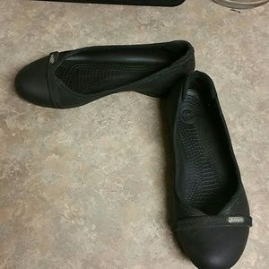 Croc Ballet Flats