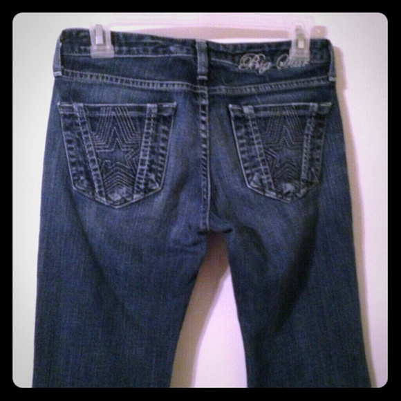 Big Star denim boot cut jeans