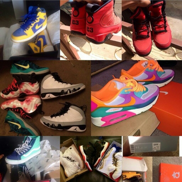 Jordans,Nikes & Vans