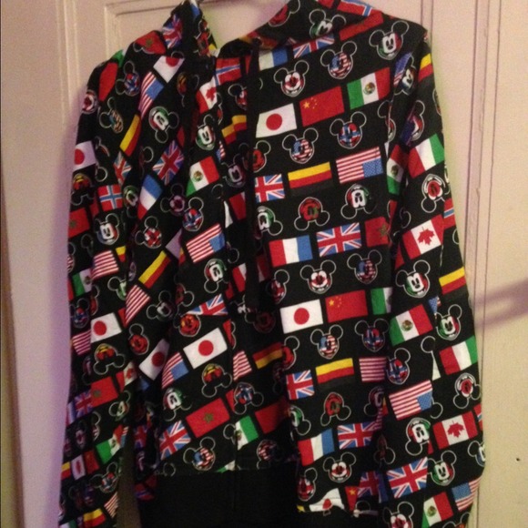 Disney EPCOT zip up jacket