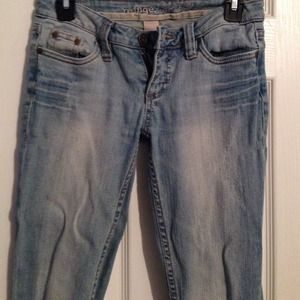 Blue jean capris! Too small for me 😔