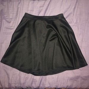 Black Skater Skirt