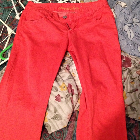 Peach pants