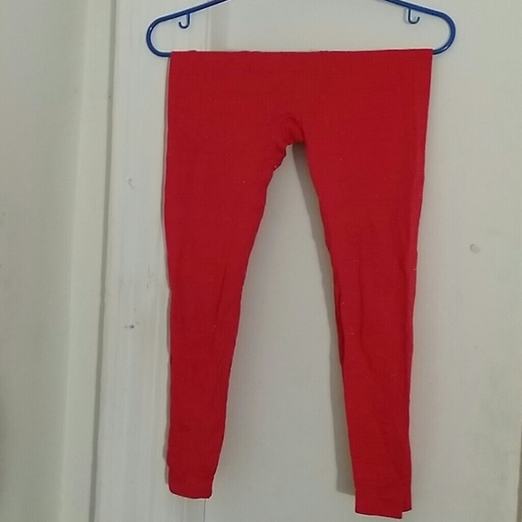 Red Leggings