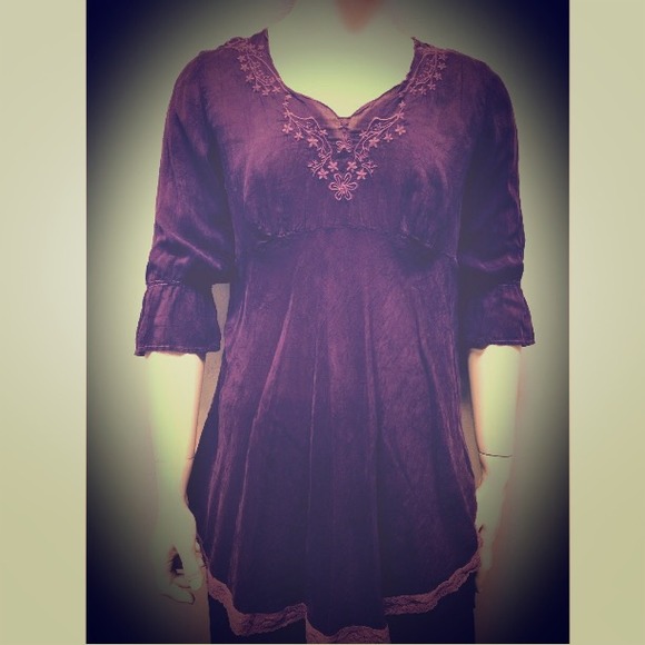 Johnny Was long sleeve dress