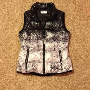 Marc New York black & white vest