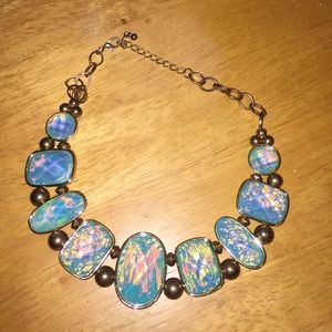 Turquoise chic necklace