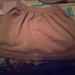 Khaki skirt