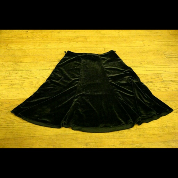 Velvet Circle Skirt