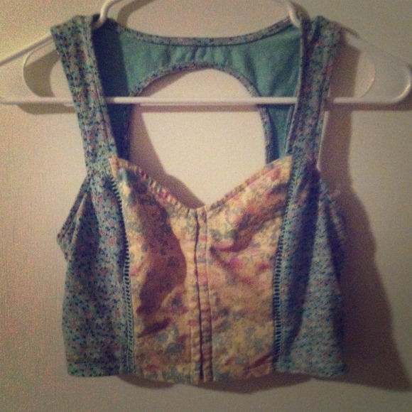 Kimchi blue crop top/corset