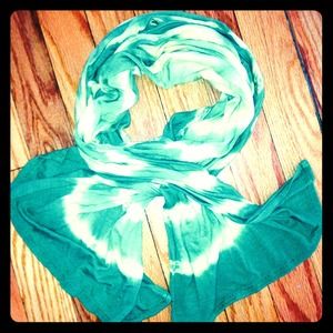 LF Green/Yellow Tie Dyed Scarf