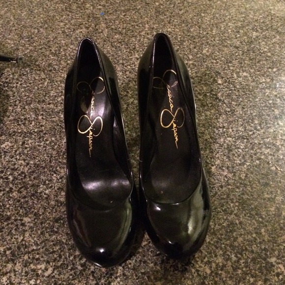 Jessica Simpson Patent Pumps
