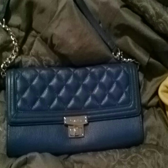 SMALL CALVIN KLEIN LEATHER CLUTCH