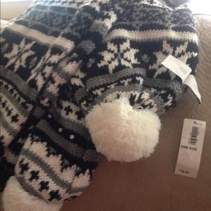 🎀💙💛Fluffy black and white scarf🏂🏂🎅💝