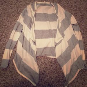 Striped cardigan