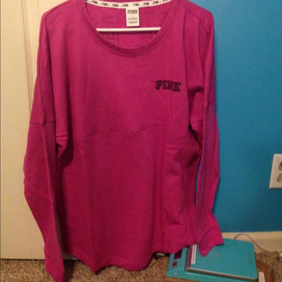 ❌SOLD❌NIB Victorias Secret Pink Varsity Crew - Picture 3 of 3