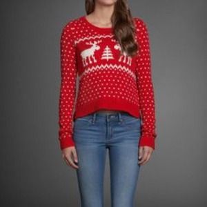 Abercrombie & Fitch Christmas Sweater
