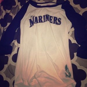 VS Pink Mariners baseball tee