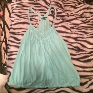 American Eagle Turquoise Tanktop