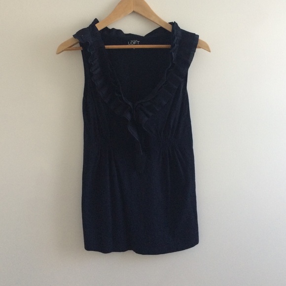 Navy Party Top