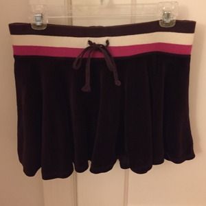 Juicy Couture Purple Velour Skirt
