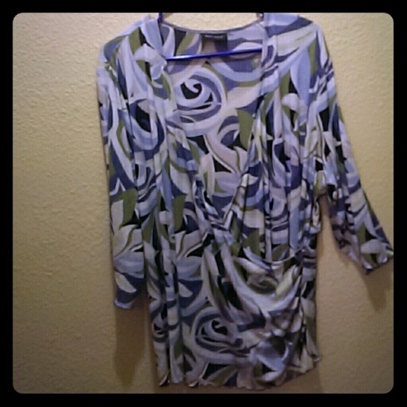 Wrap blouse
