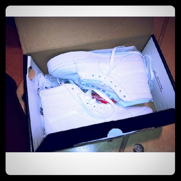 All White Vans